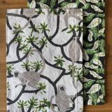 SAFOMASI placemat set, Tiger Safari collection