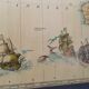 Earth planisphere Girard and Barrére from 1960