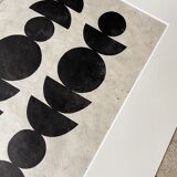 Original lino print "balance" by iosephine prints