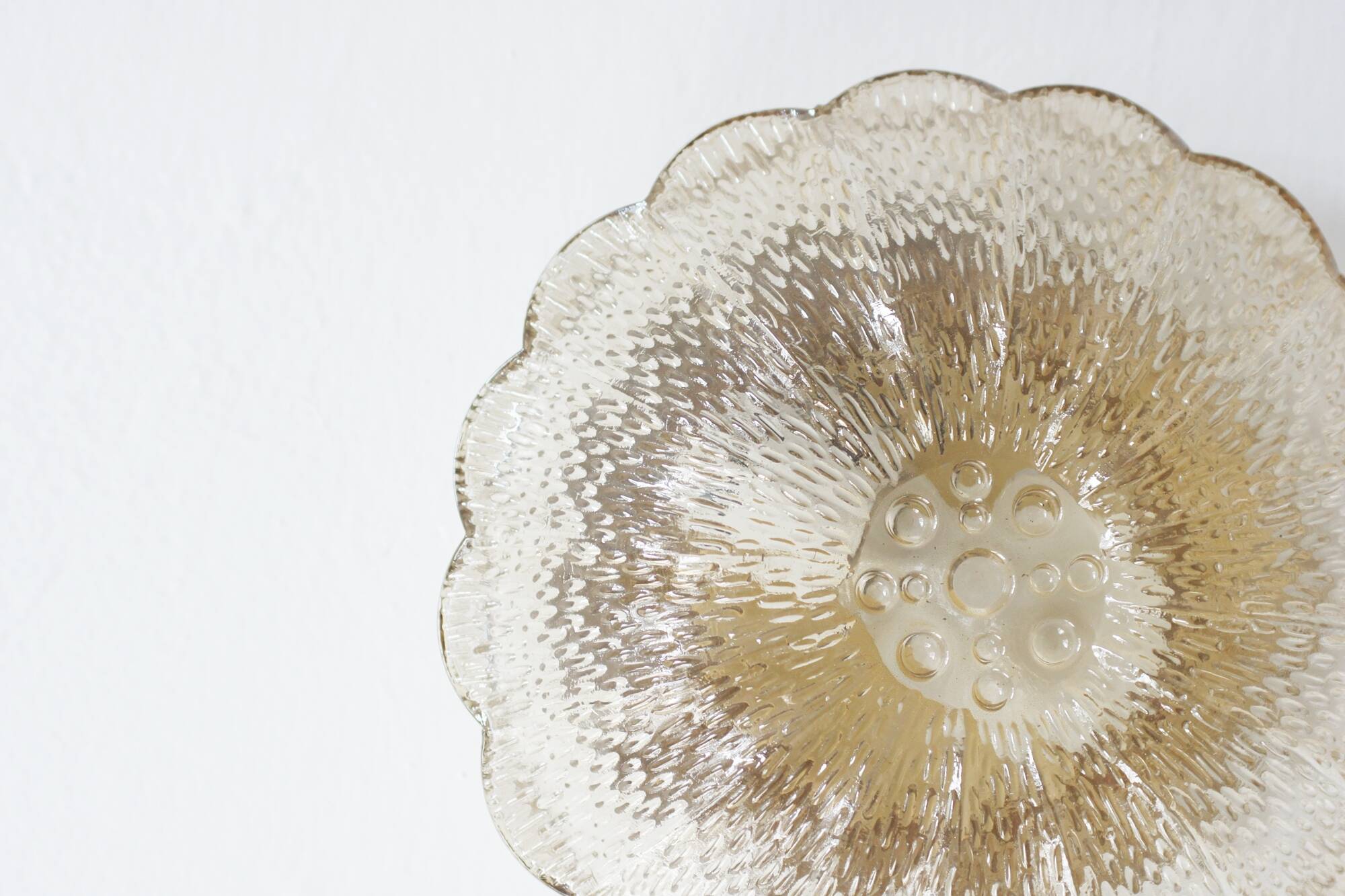 Applique florale du milieu du siècle, années 1960