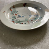 Plat en porcelaine