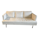 White leather sofa model Stricto Sensu by Didier Gomez for Ligne Roset