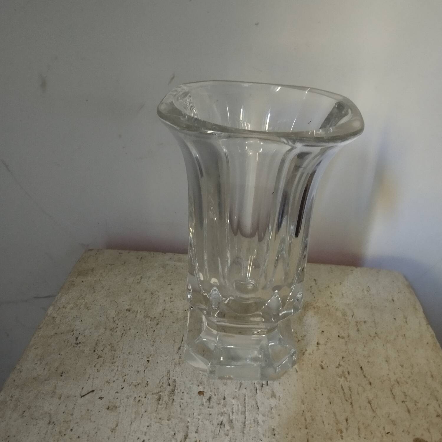 Vase cristal