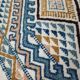 Handmade margoum rug in natural wool