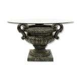 Console/table Medici en terre cuite. Italie - années 1970