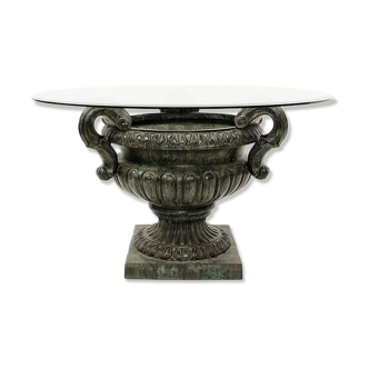 Medici Console/table in terracotta. Italy - 1970s