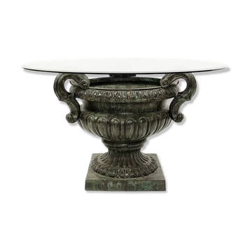 Medici Console/table in terracotta. Italy - 1970s