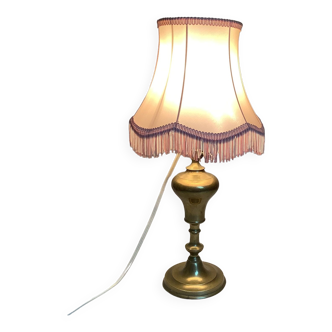 Old brass lamp