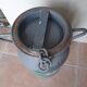 Large old farm milk pot