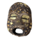 Ancient African mask Luba wood and shell
