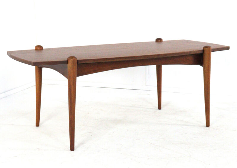 Coffee table 'Bilderdijk' - dutch design - mid century modern in teak