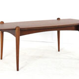 Coffee table 'Bilderdijk' - dutch design - mid century modern in teak