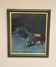 Original Swedish Oil On Panel – “White Flowers” – Vintage & Framed