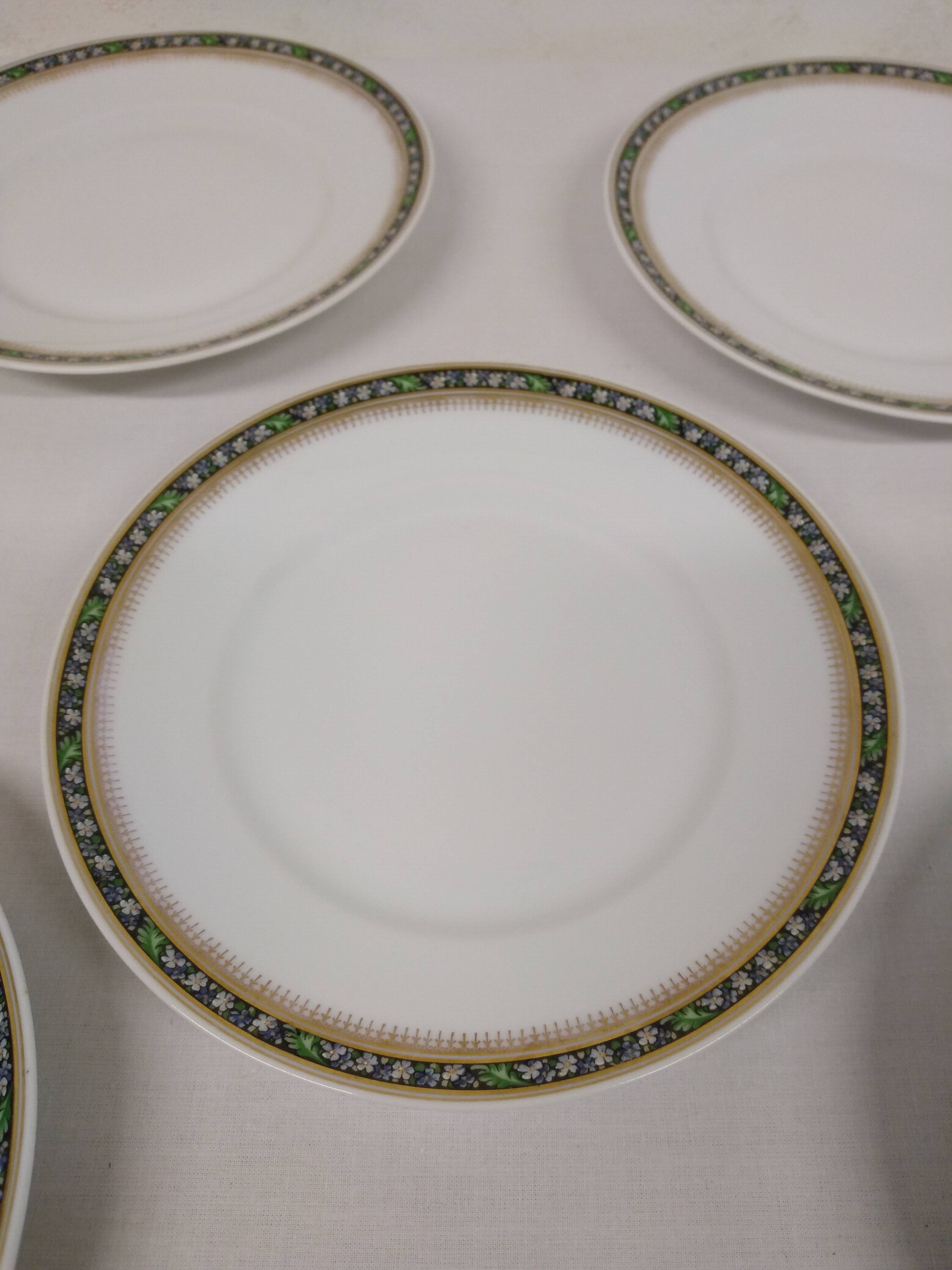Fraureuth German porcelain plate service
