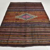 6x8 Oriental Handmade Vintage Rug, 176x242Cm