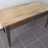 Raw metal industrial desk