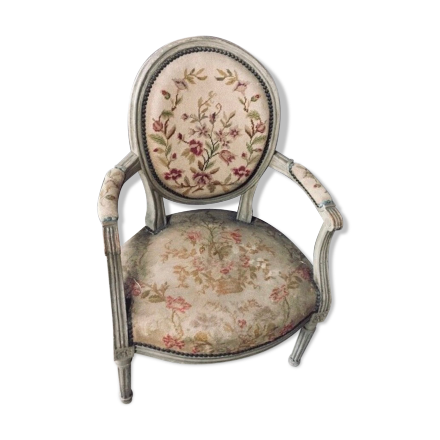 Convertible armchair louis XVI