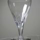 Antique service of 6 cut crystal glasses attributed to Moser, Bohemia.