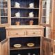 Antique two-body sideboard