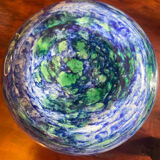 Vase in glass paste