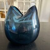 Scandinavian blue vase