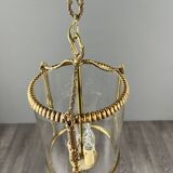 Pair of suspended lanterns in Louis XVI style, 20th Century