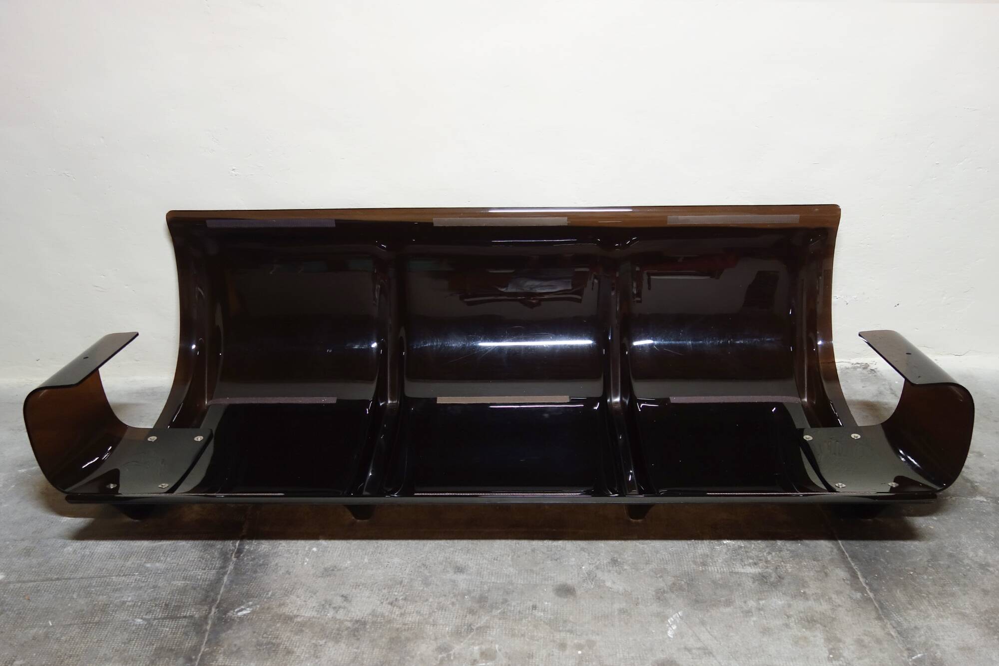 3-seater marsala model sofa by Michel Ducaroy for Ligne Roset, 1970s.
