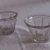 Set of 2 jars of elegant flared glass jam