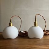 Pair of portable lamps