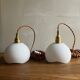 Pair of portable lamps