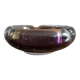 Cendrier rond violet foncé, Murano
