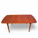 Scandinavian extendable teak table 1960s