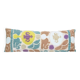 Vintage embroidered cushion cover 76x28 cm