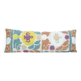 Vintage embroidered cushion cover 76x28 cm