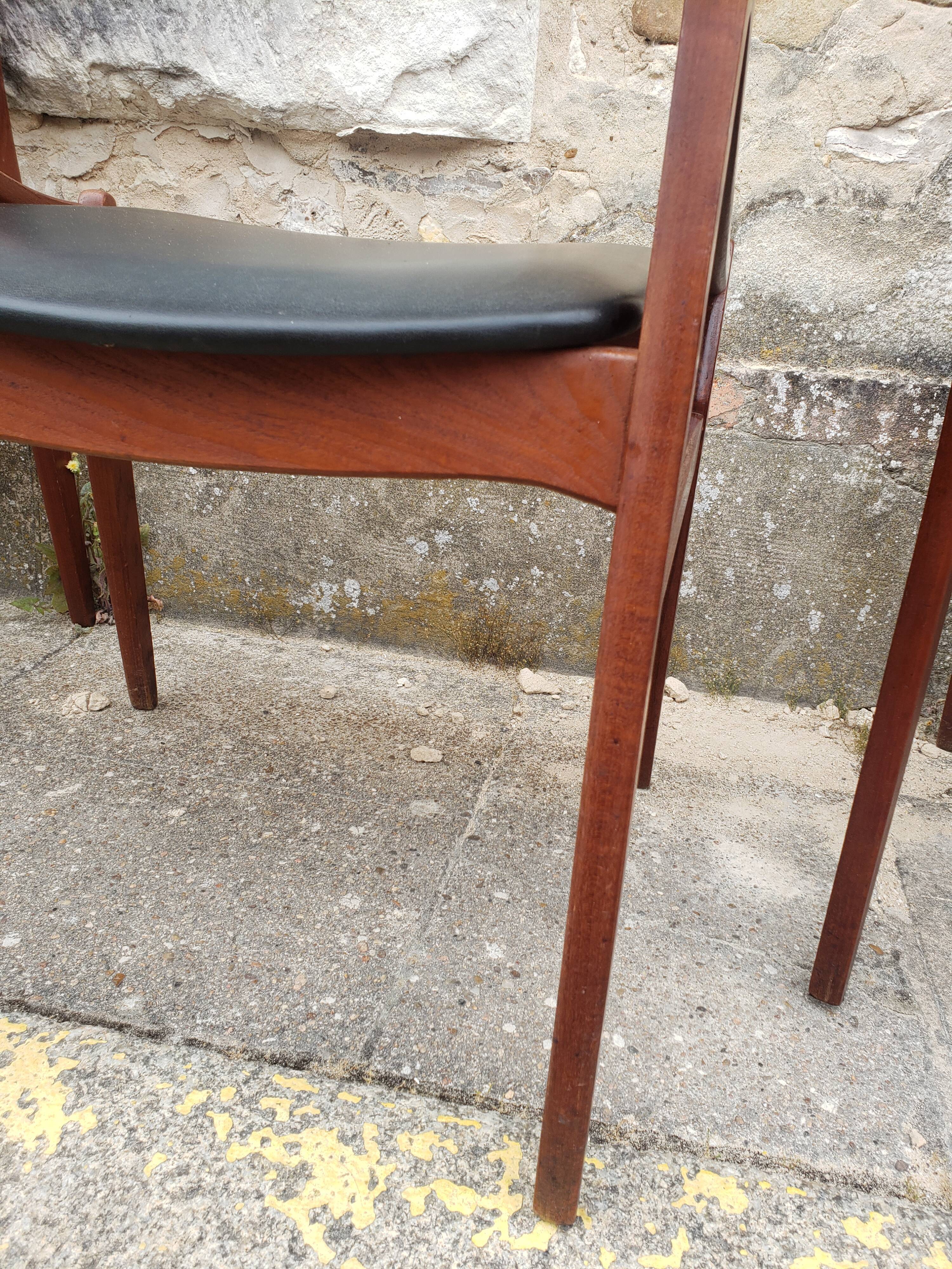 Danish Scandinavian chairs Verstevig Eriksen
