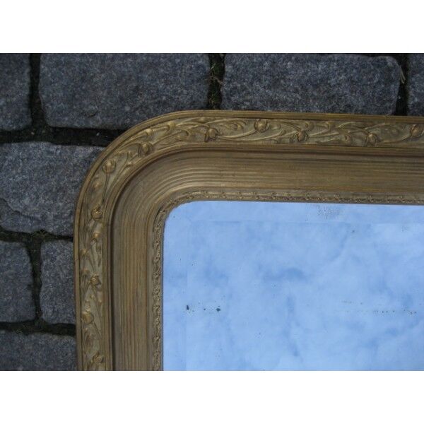 French mirror with rounded corners 77 x 114 cm