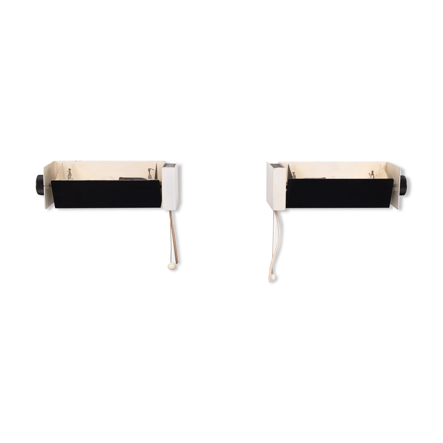 Hiemstra Evolux Bed Lamps, 1950s