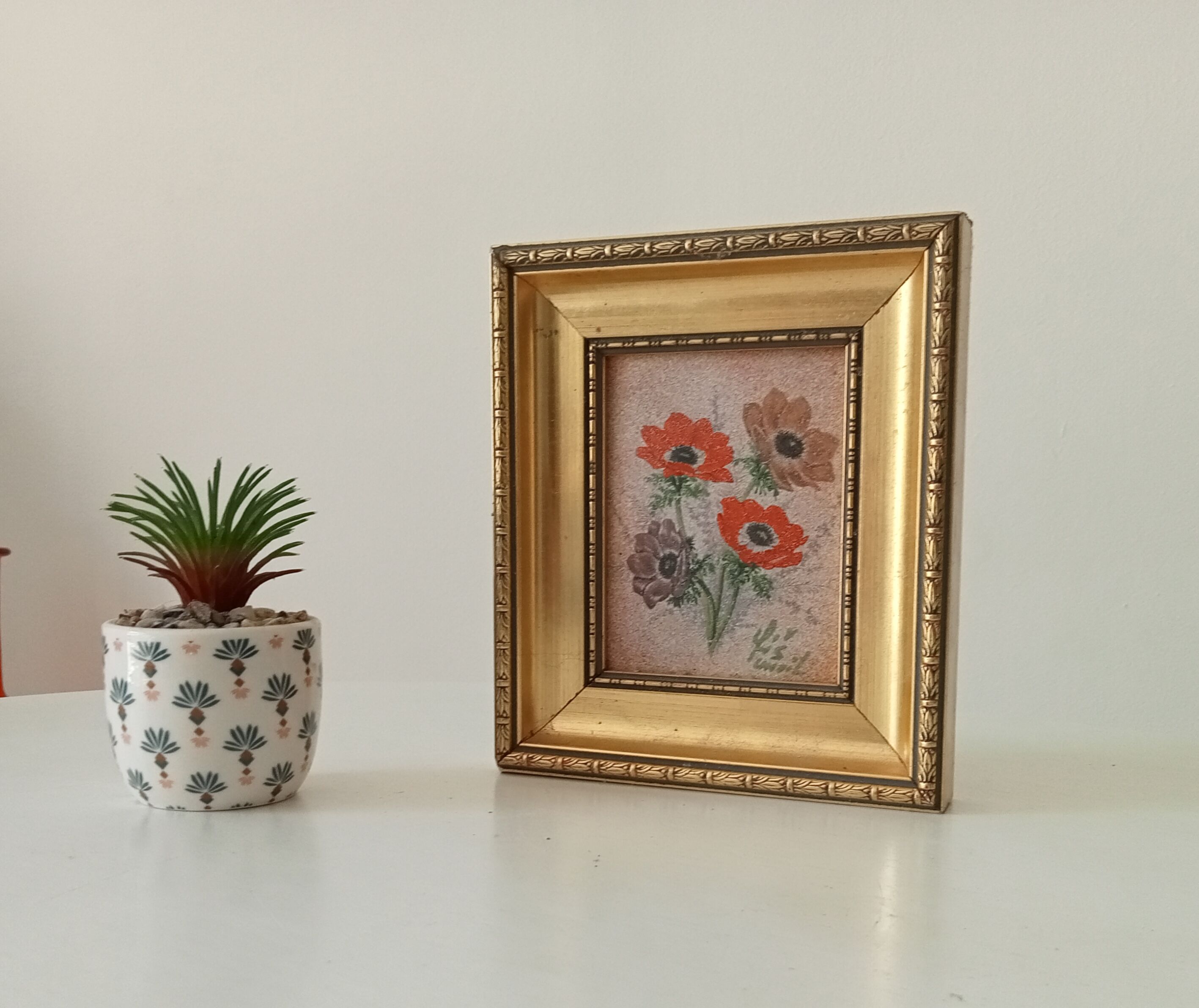 Mini tableau décoratif vintage