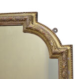 Victorian gilded overmantel mirror