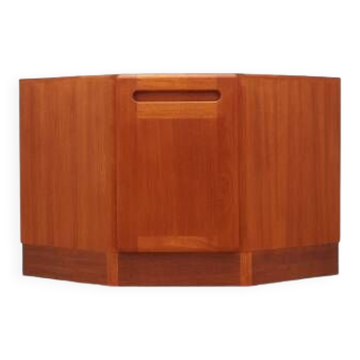 Meuble en teck, design danois, années 1970, production : Danemark