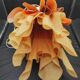Lampe de Table Design Vintage Années 70 "Flamme" Style Jannalights/Jacob