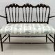 Giuseppe Gaetano Descalzi Midcentury Italian Chiavari Sofa and 2 Armchairs