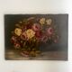 Huile sur toile, signée, tableau début 20e siècle