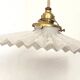 Baladeuse opaline plissée, câble tissu 2 M