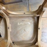 Vintage Viennese style chairs (c.1940). Set of 4 pieces.