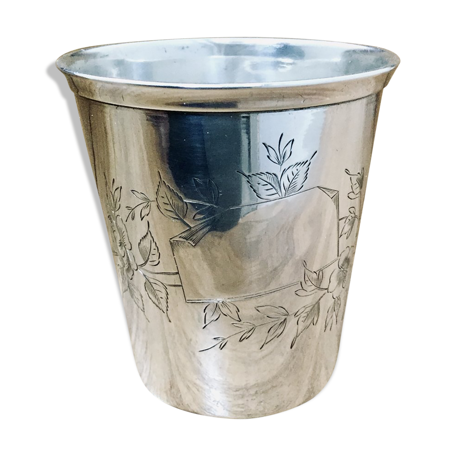 Armand fresnais - solid silver timbale