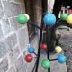Vintage parrot coat rack