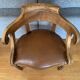 Mahogany office chair