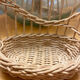 Vintage rattan birdcage