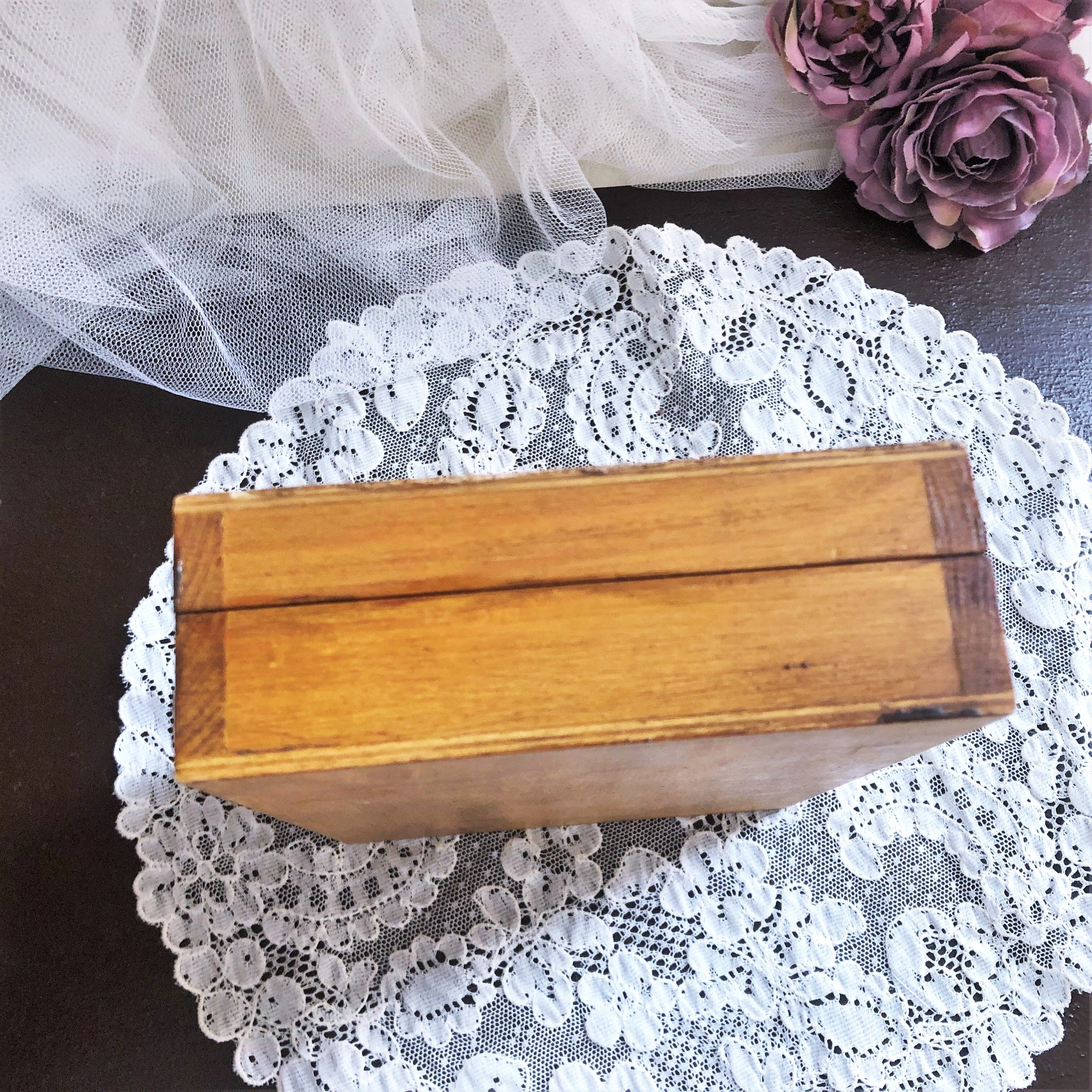 Wooden box for card games
